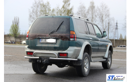 Защита задняя Mitsubishi Pajero Sport