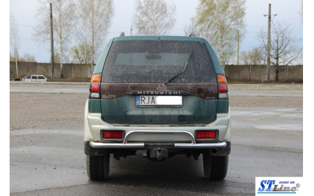 Защита задняя Mitsubishi Pajero Sport