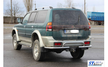 Защита задняя Mitsubishi Pajero Sport