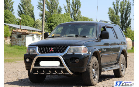 Защита передняя Mitsubishi Pajero Sport