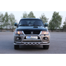 Защита передняя Mitsubishi Pajero Sport