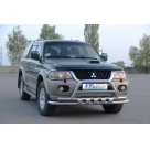 Защита передняя Mitsubishi Pajero Sport