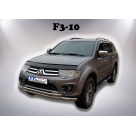 Защита передняя Mitsubishi Pajero Sport