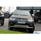 Защита передняя Mitsubishi Pajero Sport