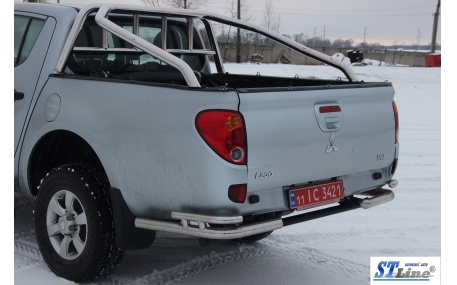 Защита задняя Mitsubishi L200