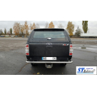 Защита задняя Mitsubishi Outlander