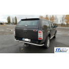 Защита задняя Mitsubishi Outlander