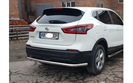 Защита задняя Mitsubishi Outlander