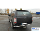 Защита задняя Mitsubishi Outlander