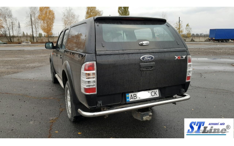 Защита задняя Mitsubishi Outlander