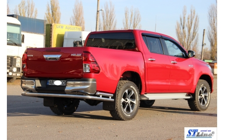 Защита задняя Mitsubishi L200