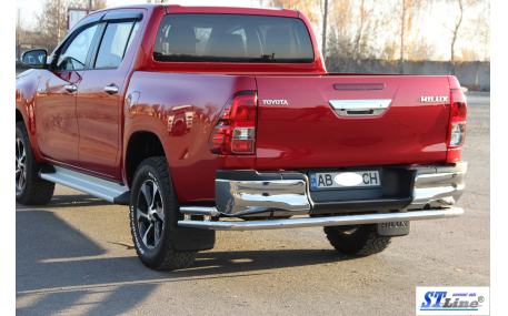 Защита задняя Mitsubishi L200