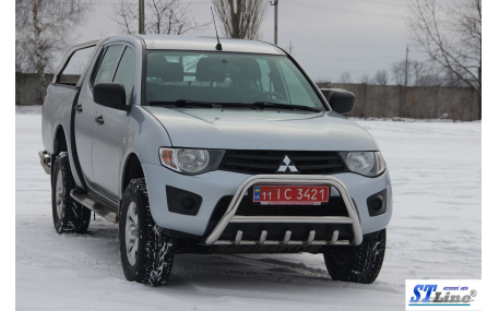 Защита передняя Mitsubishi L200