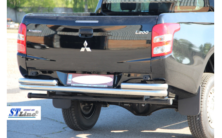 Защита задняя Mitsubishi L200