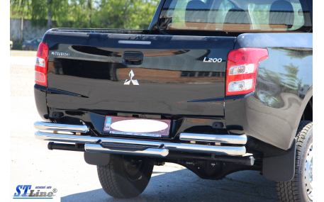 Защита задняя Mitsubishi L200