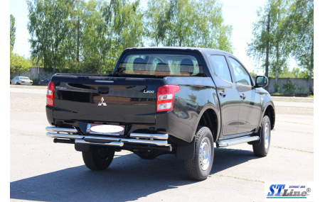Защита задняя Toyota Land Cruiser Prado 150