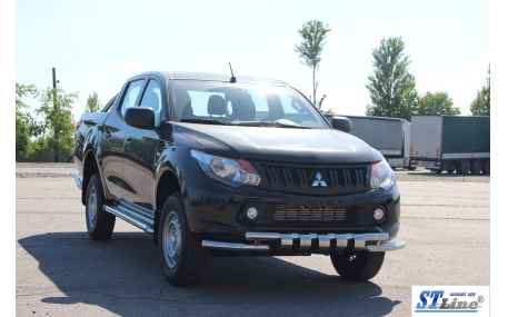 Защита передняя Mitsubishi Outlander