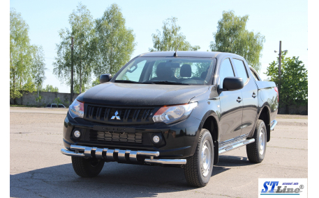 Защита передняя Mitsubishi Outlander
