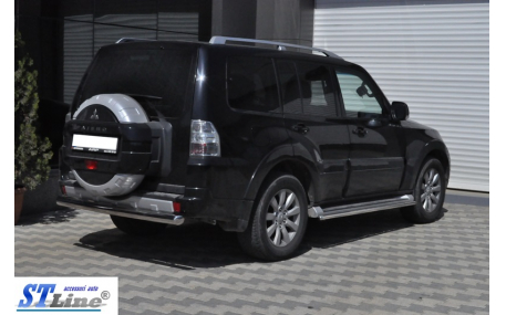 Защита задняя Mitsubishi Pajero Wagon