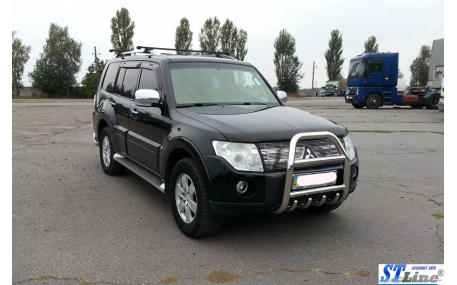Защита передняя Mitsubishi Pajero Wagon