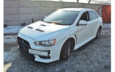 Накладка передняя Mitsubishi Lancer X