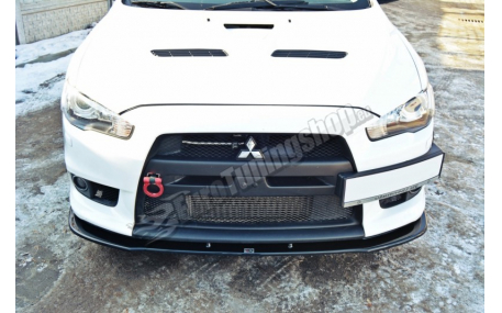 Накладка передняя Mitsubishi Lancer X