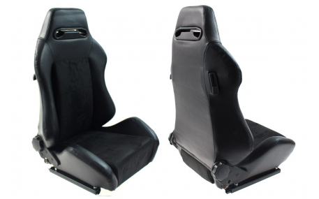Сиденья MONZA R-LOOK BLACK
