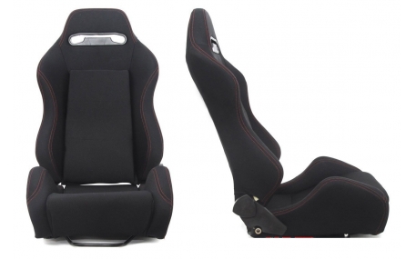 Сиденья MONZA R-LOOK Black