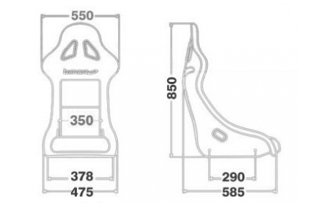 Сиденья Bimarco Dakar Red FIA