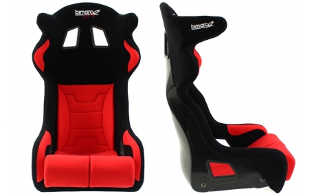 Сиденья Bimarco Grip Black/Red HANS FIA