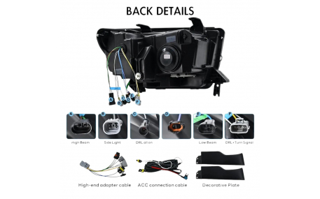 Фары передние Toyota Tundra/Sequoia 2007-2021