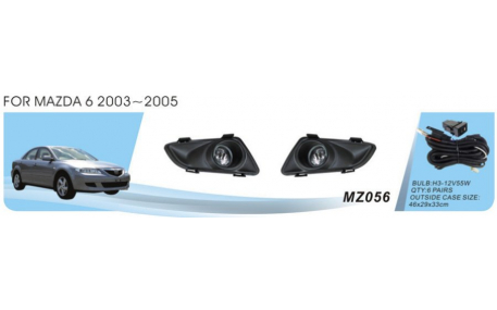 Противотуманки Mazda 6
