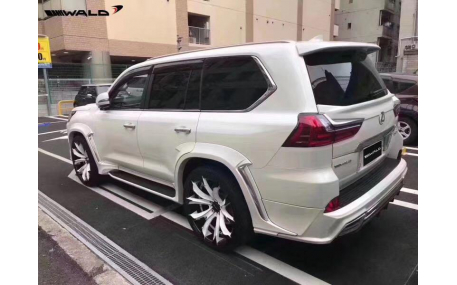 Накладки на бампера Lexus LX570 2016-2021