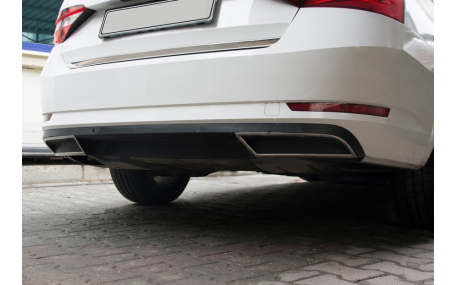 Хром накладки Skoda Superb