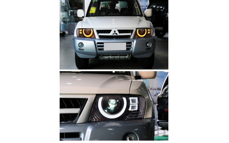 Фары передние Mitsubishi Pajero Wagon 3