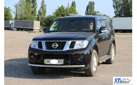 Защита передняя Nissan