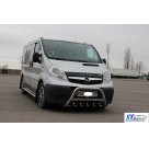 Защита передняя Renault Trafic