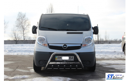 Защита передняя Renault Trafic