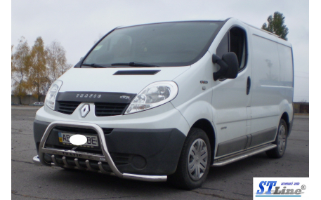 Защита передняя Renault Trafic