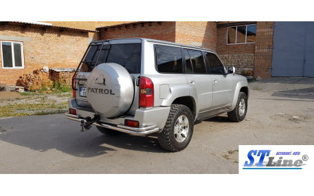 Защита задняя Toyota Land Cruiser Prado 120