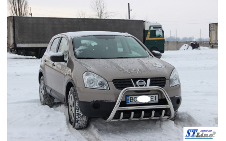 Защита передняя Nissan Qashqai J10