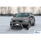 Защита передняя Nissan Qashqai J10