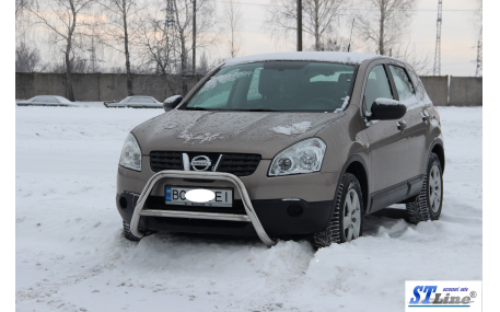 Защита передняя Nissan Qashqai J10