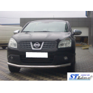 Защита передняя Nissan Qashqai J10