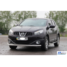 Защита передняя Nissan Qashqai J10