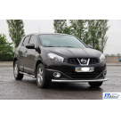 Защита передняя Nissan Qashqai J10