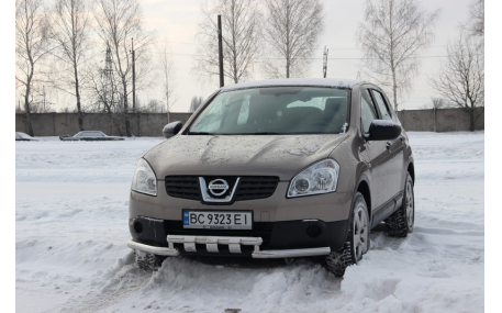 Защита передняя Nissan Qashqai J10