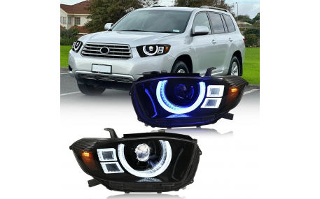 Фары передние Toyota Highlander 2007-2010