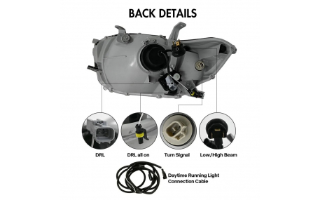 Фары передние Toyota Highlander 2007-2010