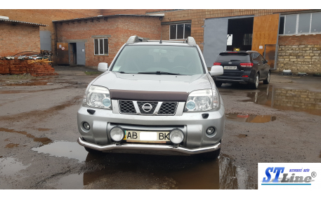 Защита передняя Nissan X-Trail T30